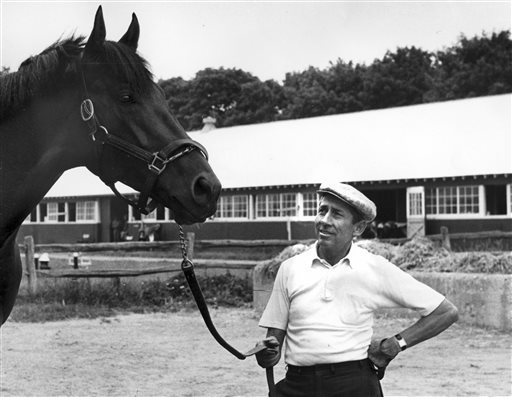 Nerud with Dr. Fager (NYRA/AP)